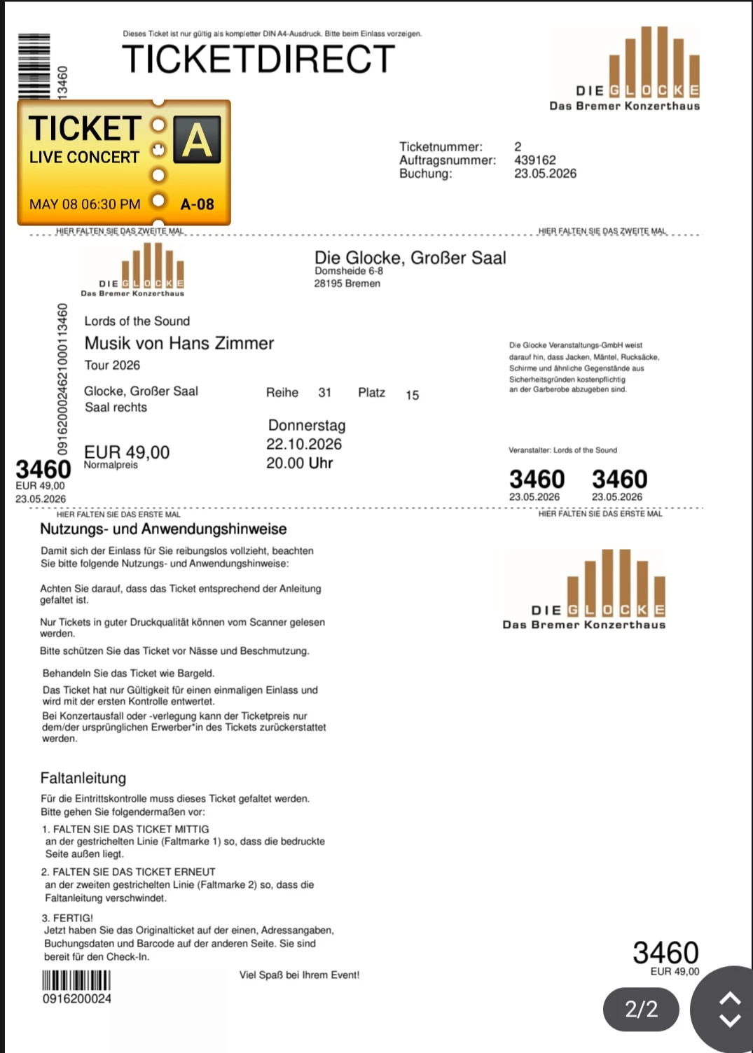 Ticket 2