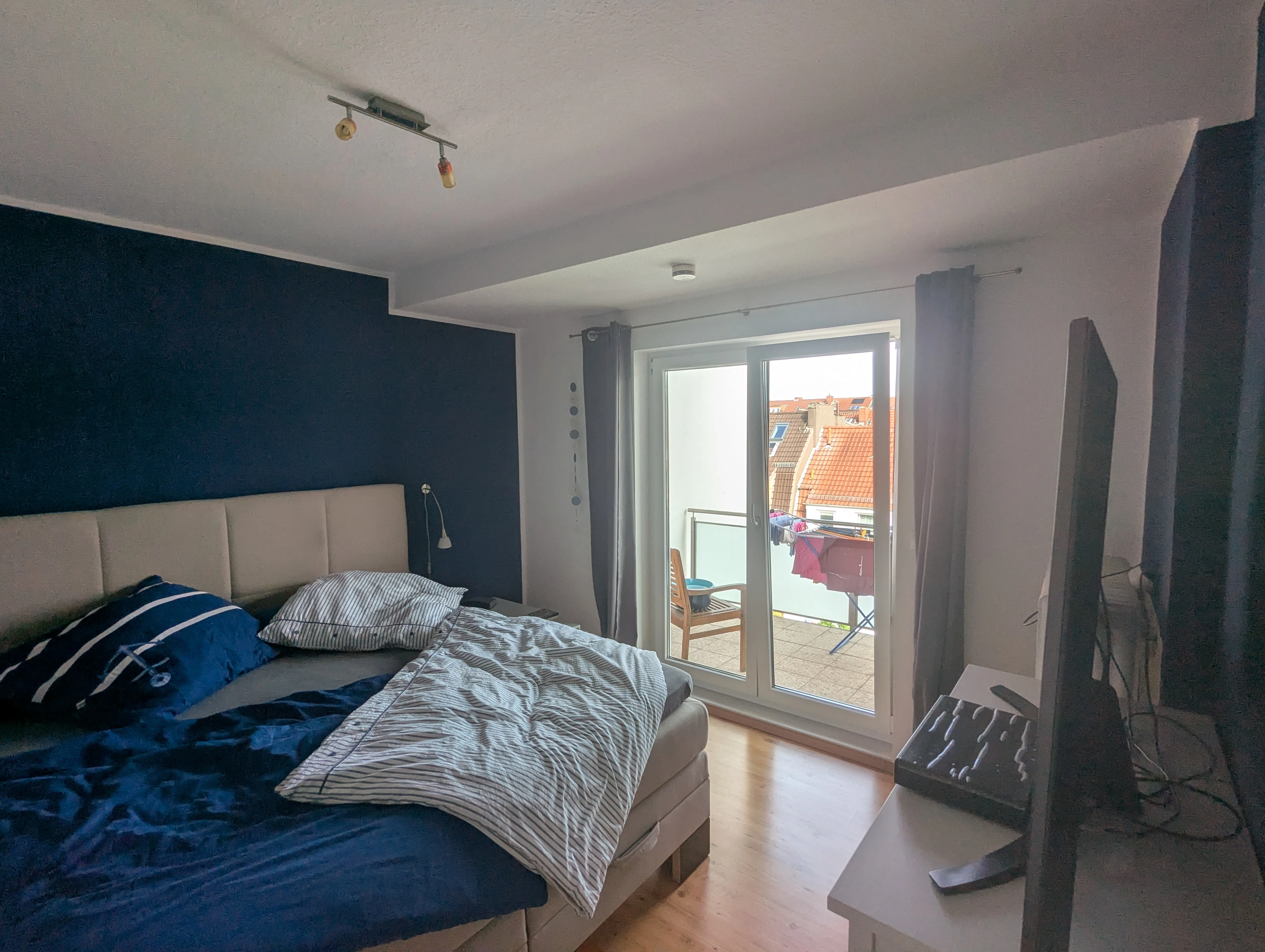 Schlafzimmer mit extra Balkon 