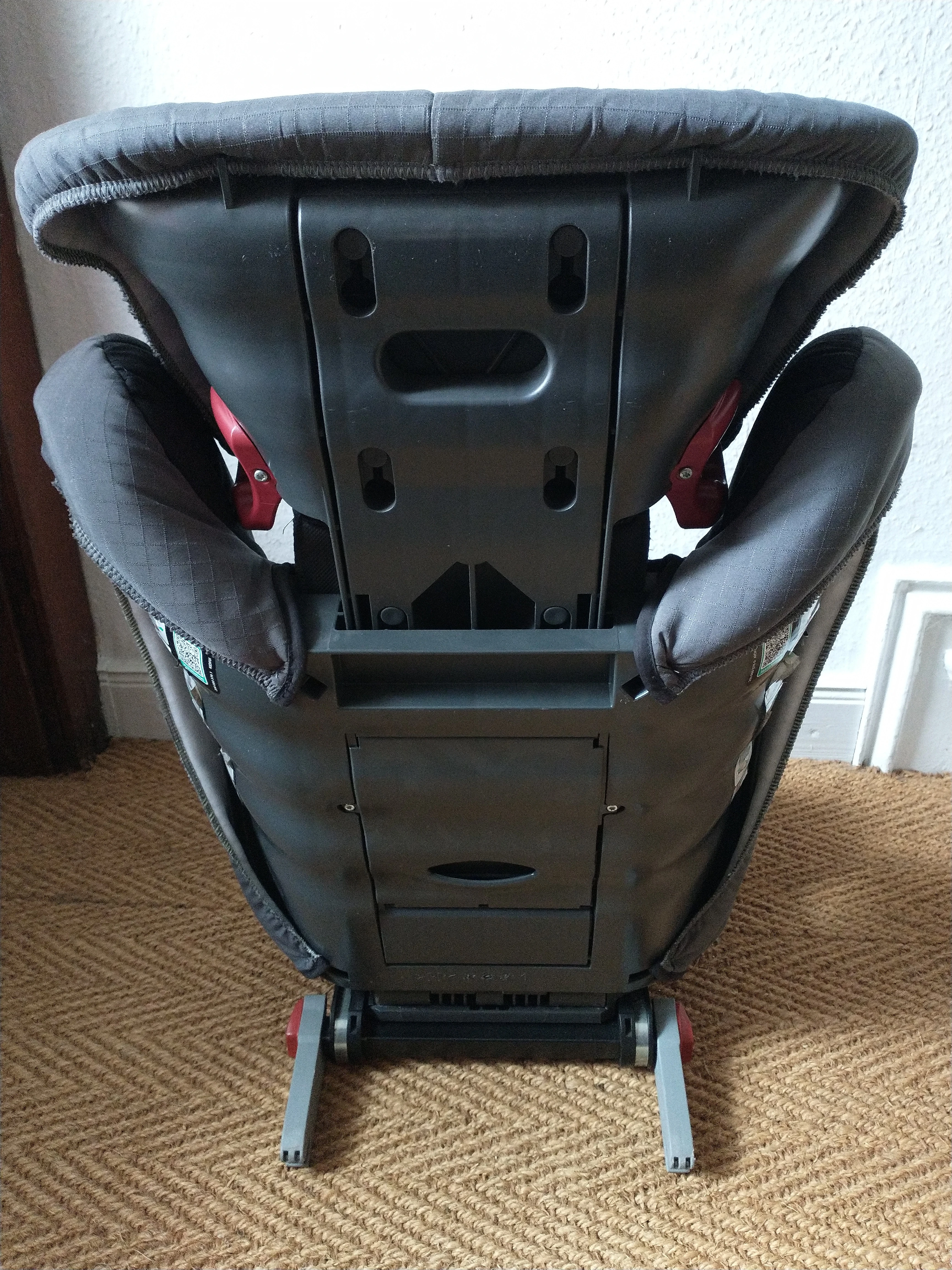 Römer-Kinderautositz,  Rückseite