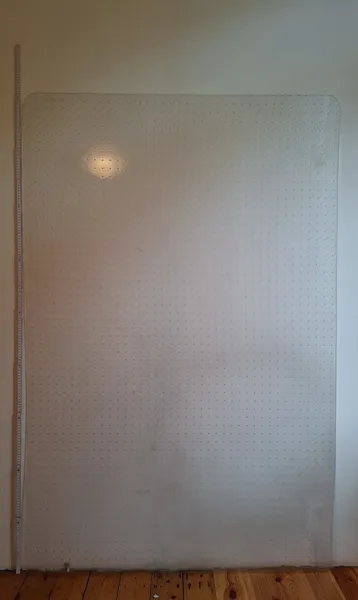 Bodenschutzmatte transparent