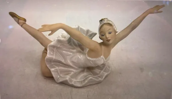 Porzellanfigur Ballerina 