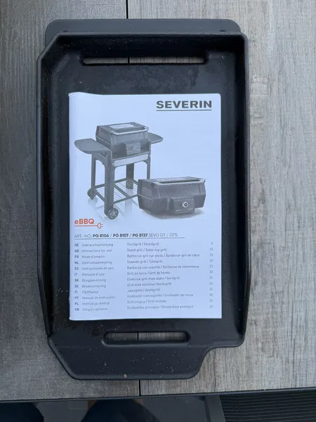 Standgrill elektrisch , Grill Platte 