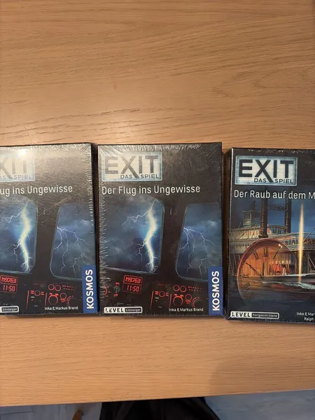 Verschiedene Exit Spiele Originalverpackt 