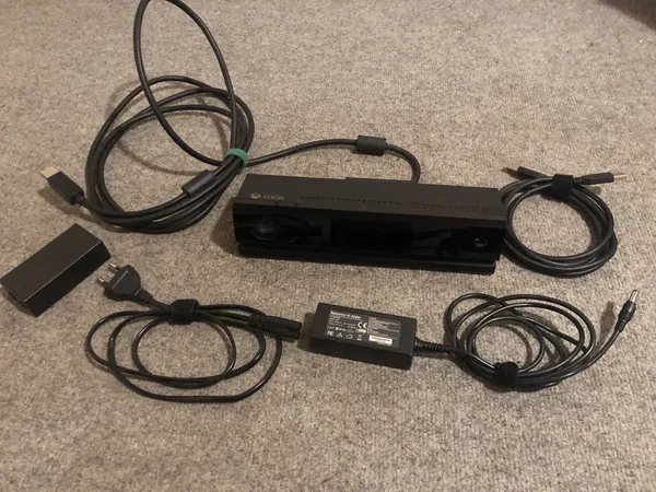 kinect mit zubehör