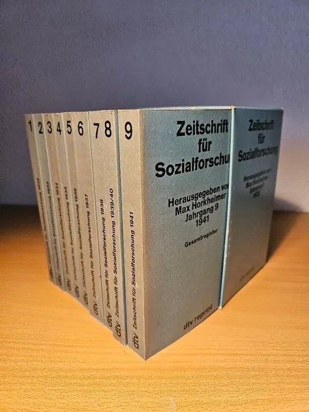 Zeitschrift für Sozialforschung DTV