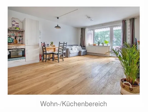 Wohnbereich mit Küche
