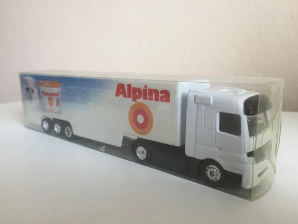   Mercedes Benz Koffersattelzug Gabotex-Modellauto 