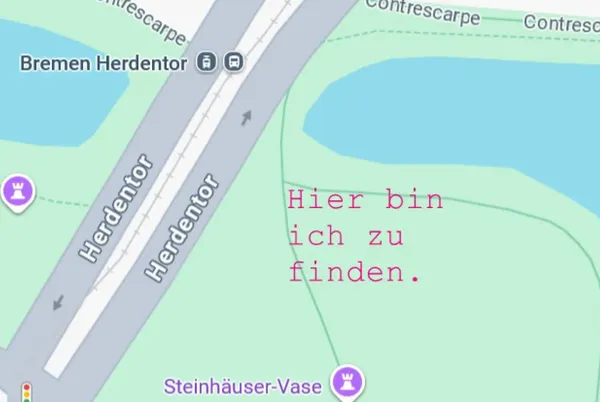 Hier bin ich zu finden