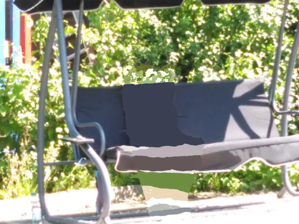 Schaukel ist abgebaut
