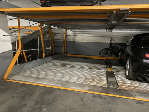 Stapelparker unten 