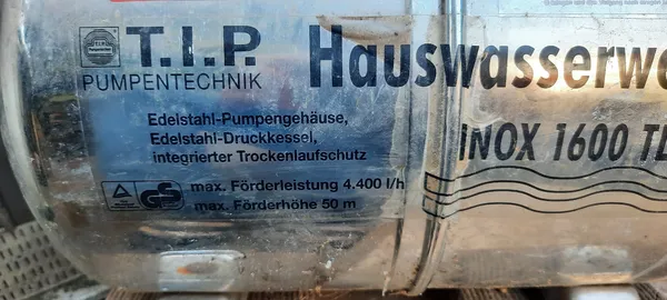 Hauswasserdruckkessel Edelstahl 