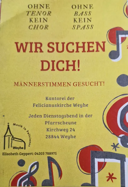 Werbung Kantorei 9