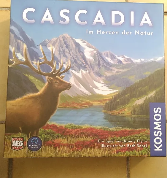 Titelbild des Legespiels Cascadia
