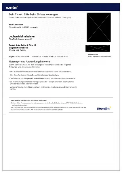 Ticket 1