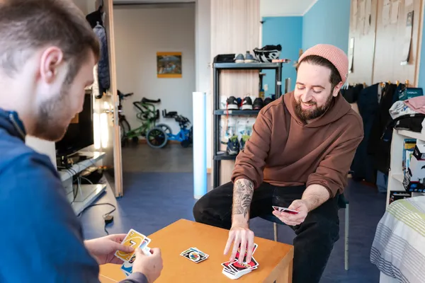 Karten spielen