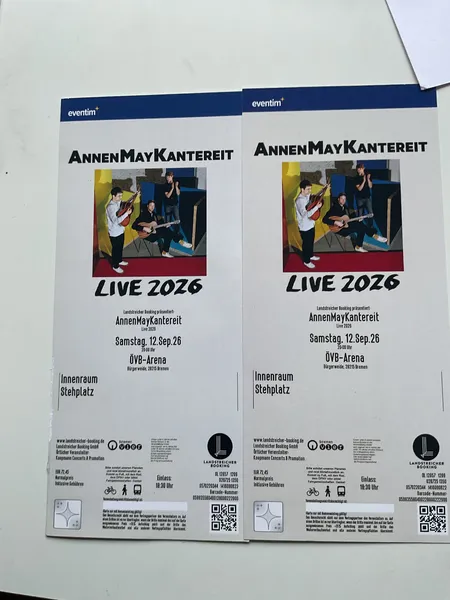 2 Tickets