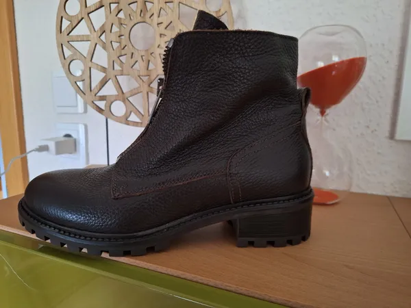 Leder stiefelette Cox