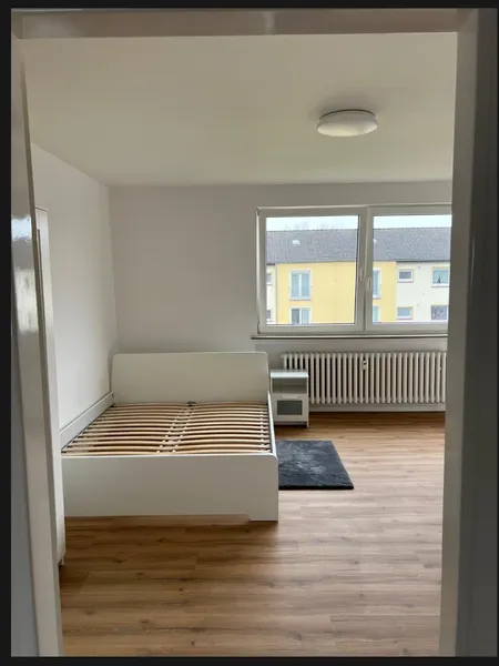 Möbliertes Schlafzimmer