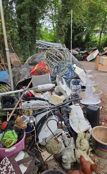 Der elektroschrott haufen