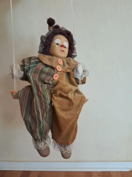 Marionette Clown Puppe