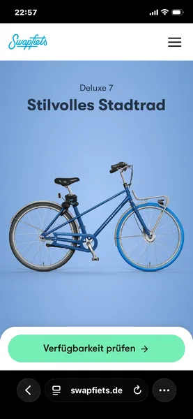 Swapfiets Stadtrad