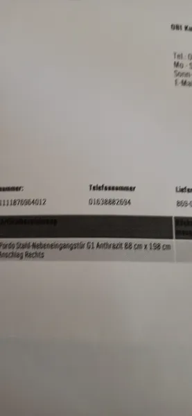Maße: 88cm, 198cm.