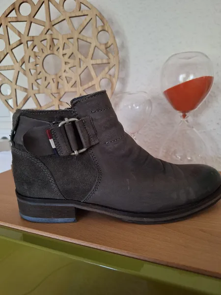 Leder Stiefelette