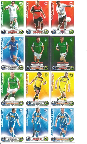 Topps Match Attax Bundesliga Karten 
